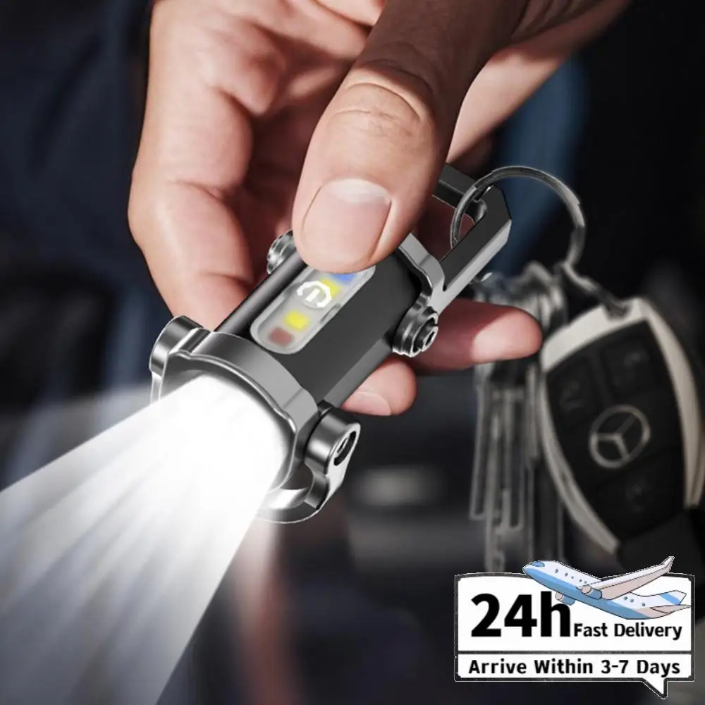 Pocket Flashlight Type-C USB Rechargeable Portable Keychain Torch Waterproof Ultralight Camping Flashlight for Outdoor Emergency
Pocket Flashlight Type-C USB Rechargeable Portable Keychain Torch Waterproof Ultralight Camping Flashlight for Outdoor Emergency
