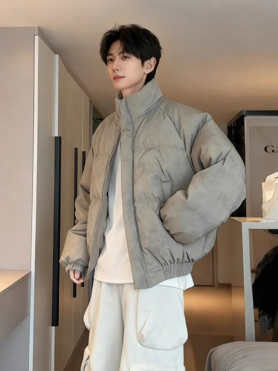 Cleanfit Men's Thiened Warm Cotton Jaet Dyed in Foggy Sle American Collar Bread Coat Winter Outerwear Stand Fit Long...
Cleanfit Men's Thiened Warm Cotton Jaet Dyed in Foggy Sle American Collar Bread Coat Winter Outerwear Stand Fit Long...