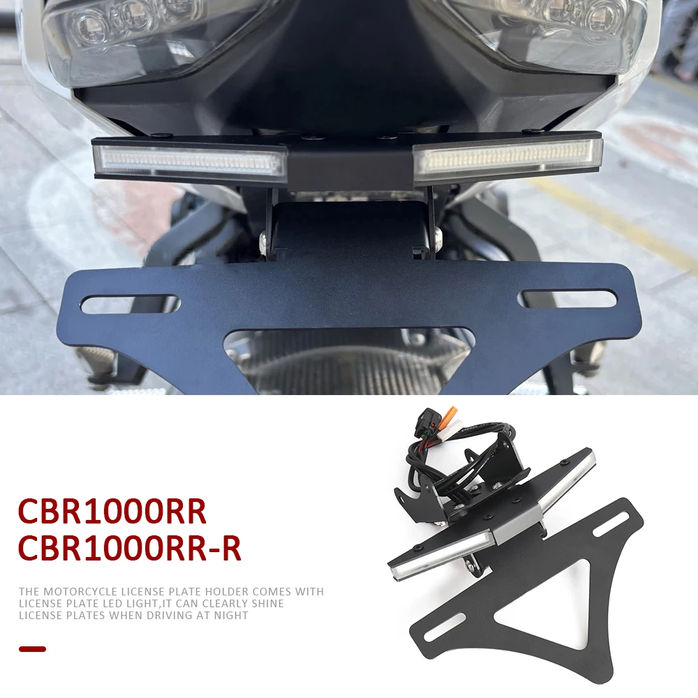 For Honda CBR1000RR-R CBR1000RR 2020-2025 CBR 1000RR Tail Tidy Fender Eliminator Motorcycle License Plate Holder LED Turn Signal
For Honda CBR1000RR-R CBR1000RR 2020-2025 CBR 1000RR Tail Tidy Fender Eliminator Motorcycle License Plate Holder LED Turn Signal