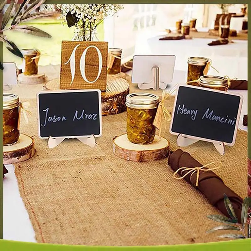New-Mini Chalkboard Label Signs, 30 Pack Framed Easel Stand Wooden Blackboard For Buffet Food Signs, Wedding Place Cards
New-Mini Chalkboard Label Signs, 30 Pack Framed Easel Stand Wooden Blackboard For Buffet Food Signs, Wedding Place Cards