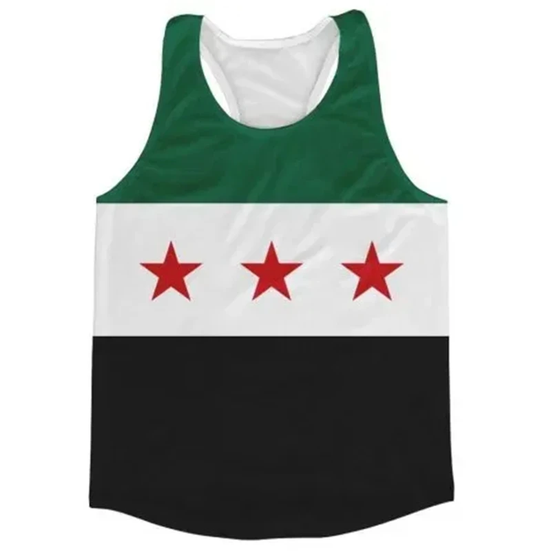Syria Flag 3D Print Basketball Jersey Set Mesh Shirt & Pants Sleeveless Tshirt Exclusive Team-up Custom Name Nunber Unisex Tops
Syria Flag 3D Print Basketball Jersey Set Mesh Shirt & Pants Sleeveless Tshirt Exclusive Team-up Custom Name Nunber Unisex Tops