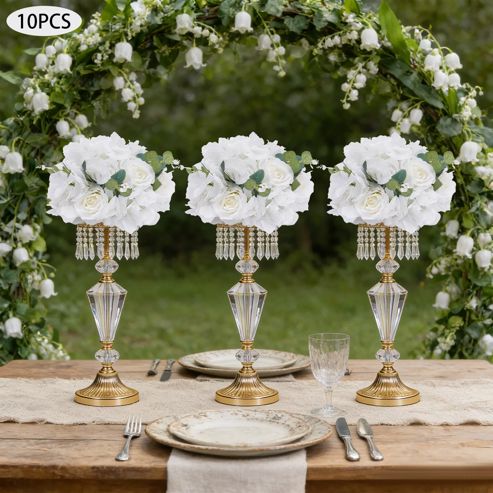 Flower Ball Bouquet Faux Rose Hydrangea Arrangement Artificial Flower Ball For Wedding Table Centerpiece Household Decoration
Flower Ball Bouquet Faux Rose Hydrangea Arrangement Artificial Flower Ball For Wedding Table Centerpiece Household Decoration