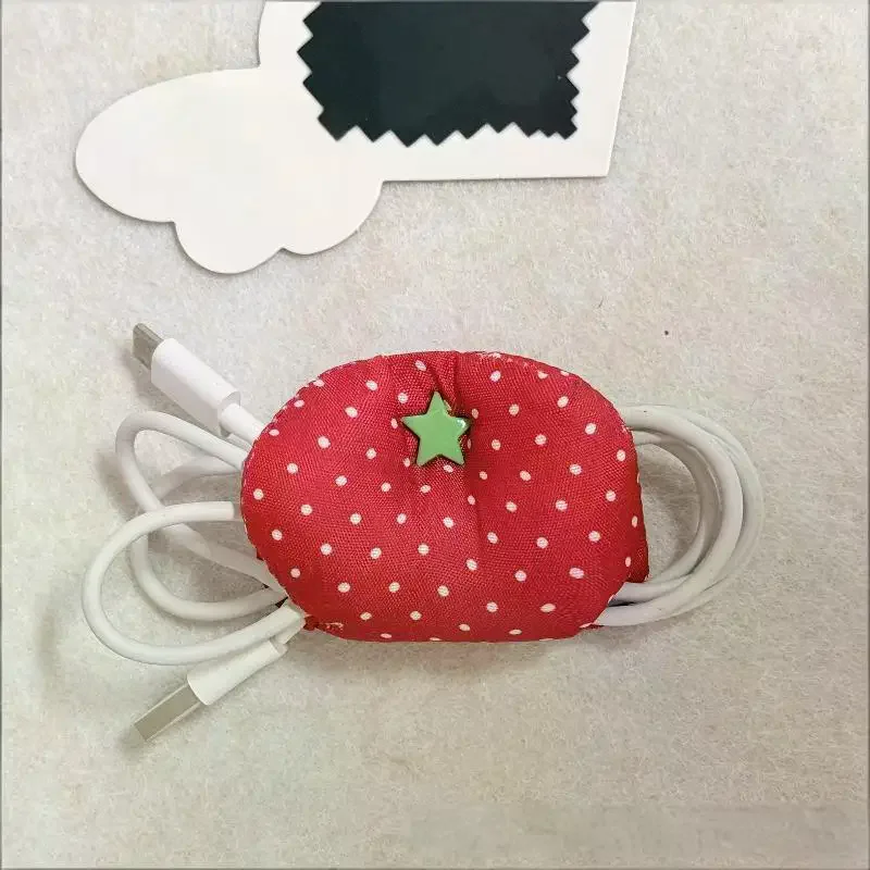 1Pcs Cute Tomato-shaped Data Cable Organizer, Charging Cable Winder, Earphone Cable Organizer, Fabric Fixing And Organizing Tool
1Pcs Cute Tomato-shaped Data Cable Organizer, Charging Cable Winder, Earphone Cable Organizer, Fabric Fixing And Organizing Tool