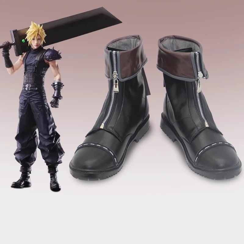 Cloud Strife Обувь для косплея Final Fantasy Сапоги для косплея Обувь для вечеринки из мягкой искусственной кожи Реквизит для Хэллоуина для мужчин и мальчиков Азиатский размер
Cloud Strife Обувь для косплея Final Fantasy Сапоги для косплея Обувь для вечеринки из мягкой искусственной кожи Реквизит для Хэллоуина для мужчин и мальчиков Азиатский размер