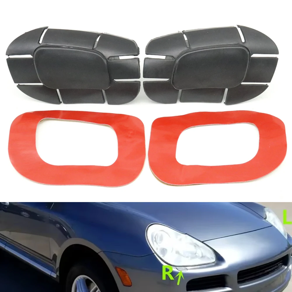 For Porsche Cayenne 9PA 2003-2006 Front Headlight Washer Nozzle Jet Trim Cover Set
For Porsche Cayenne 9PA 2003-2006 Front Headlight Washer Nozzle Jet Trim Cover Set