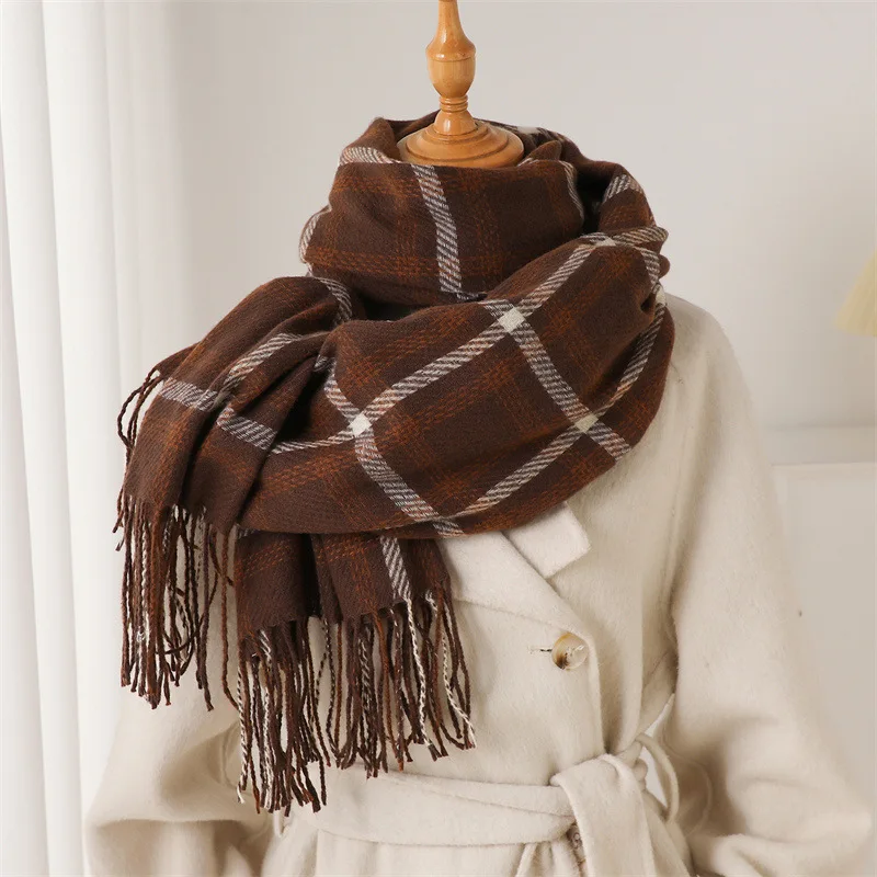 Female Scarf Print Pashmina Plaid Cashmere Shawl Tassels Hijab Bandana Handkerchief Headscarf Women's Elegant Wrapp 2026
Female Scarf Print Pashmina Plaid Cashmere Shawl Tassels Hijab Bandana Handkerchief Headscarf Women's Elegant Wrapp 2026