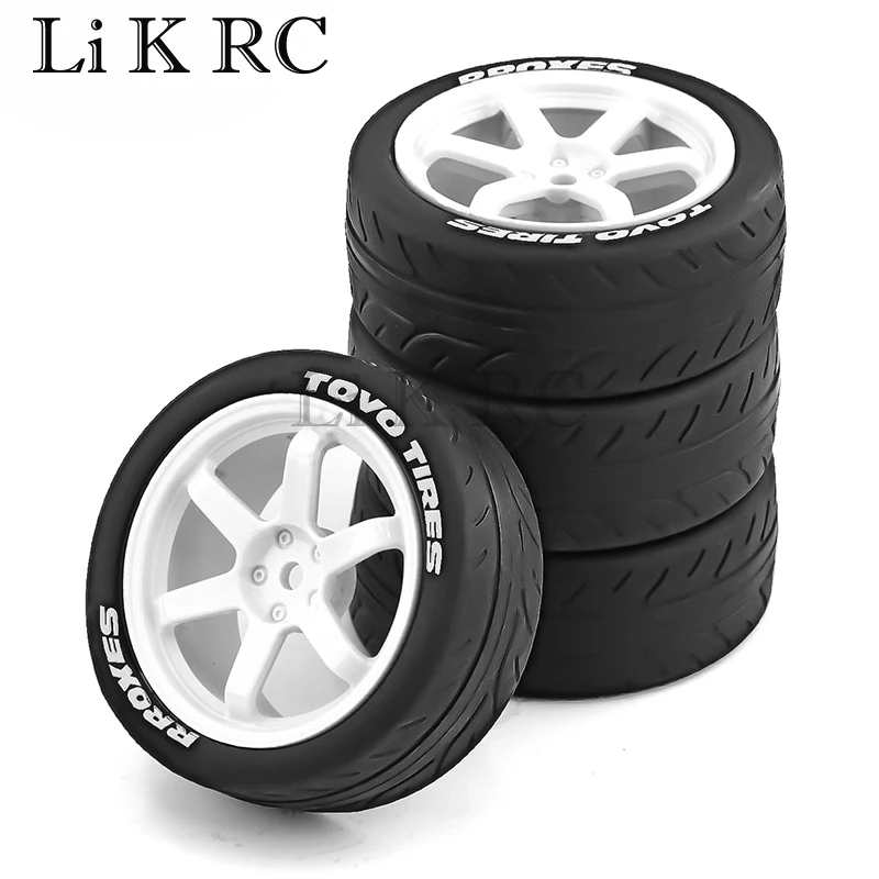 4pcs 68mm Rubber Tire Wheel Tyre 12mm Hex for Tamiya TT01 TT01E TT02 TT02B TA06 XV01 XV02 PTG-2 1/10 RC Racing Car Upgrade Parts
4pcs 68mm Rubber Tire Wheel Tyre 12mm Hex for Tamiya TT01 TT01E TT02 TT02B TA06 XV01 XV02 PTG-2 1/10 RC Racing Car Upgrade Parts
