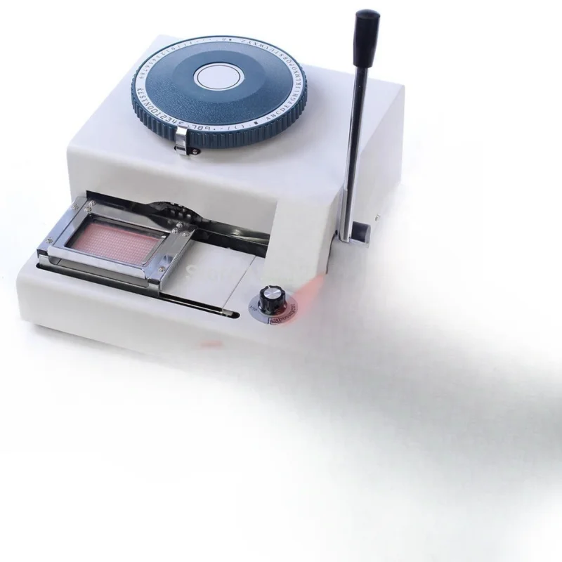Updated 72 Character Code pvc card Embosser Embossing PVC Card Making Manual Code machine
Updated 72 Character Code pvc card Embosser Embossing PVC Card Making Manual Code machine