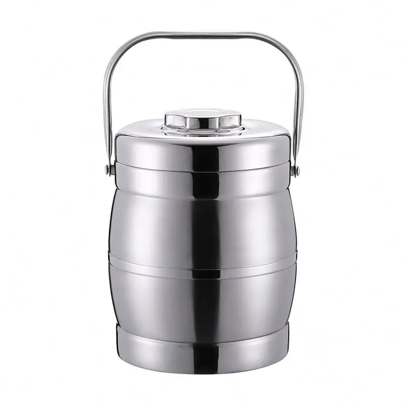 Hot Sale 5.8/6.5/8/10l Stainless Steel Tiffin Bento Lunch Box High-capacity Insulation Food Storage Container with 3 Layers
Hot Sale 5.8/6.5/8/10l Stainless Steel Tiffin Bento Lunch Box High-capacity Insulation Food Storage Container with 3 Layers
