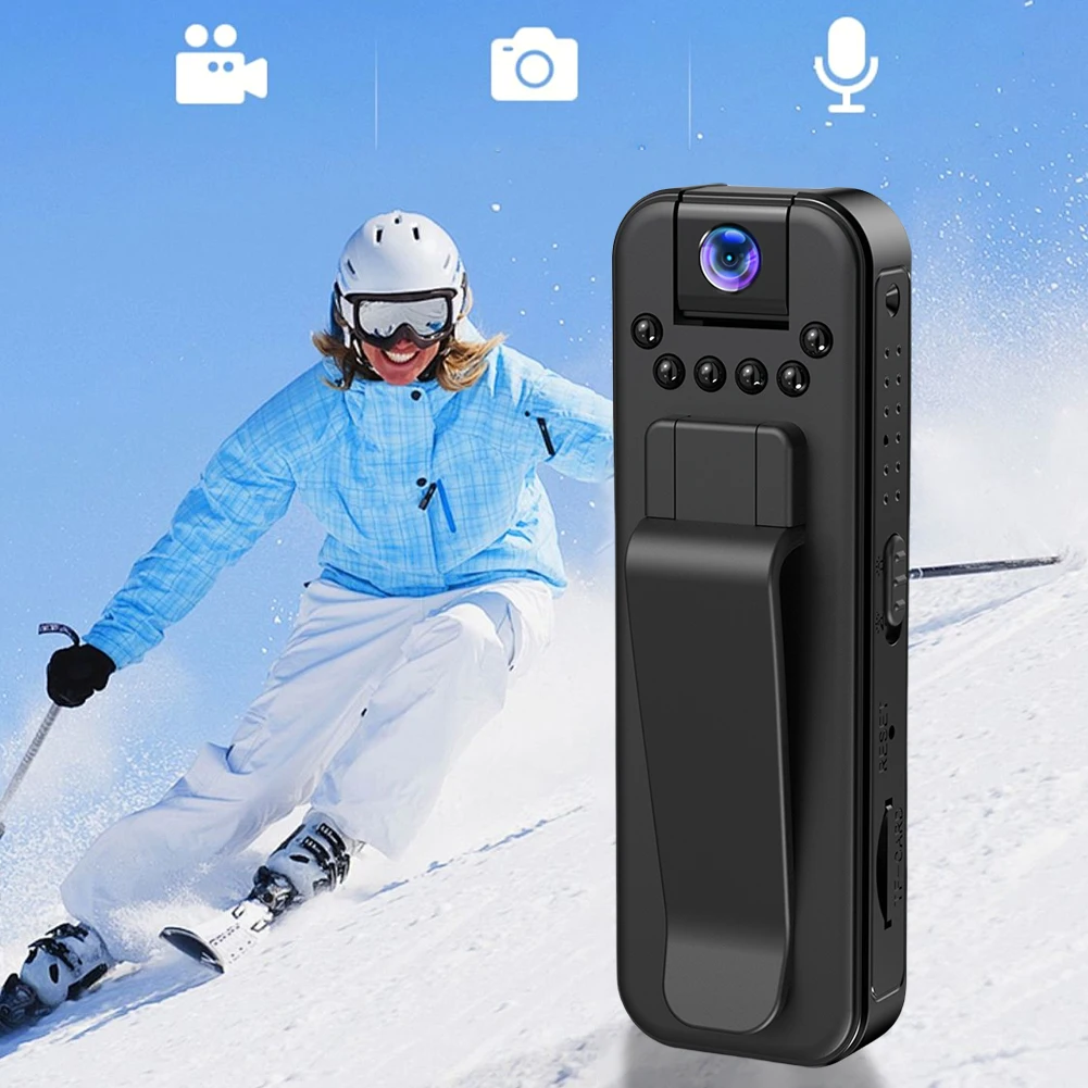 HD 1080P Mini Camera Infrared Night Vision Small Body Camera Outdoor Sports DV DVR Video Surveillance Camcorder
HD 1080P Mini Camera Infrared Night Vision Small Body Camera Outdoor Sports DV DVR Video Surveillance Camcorder