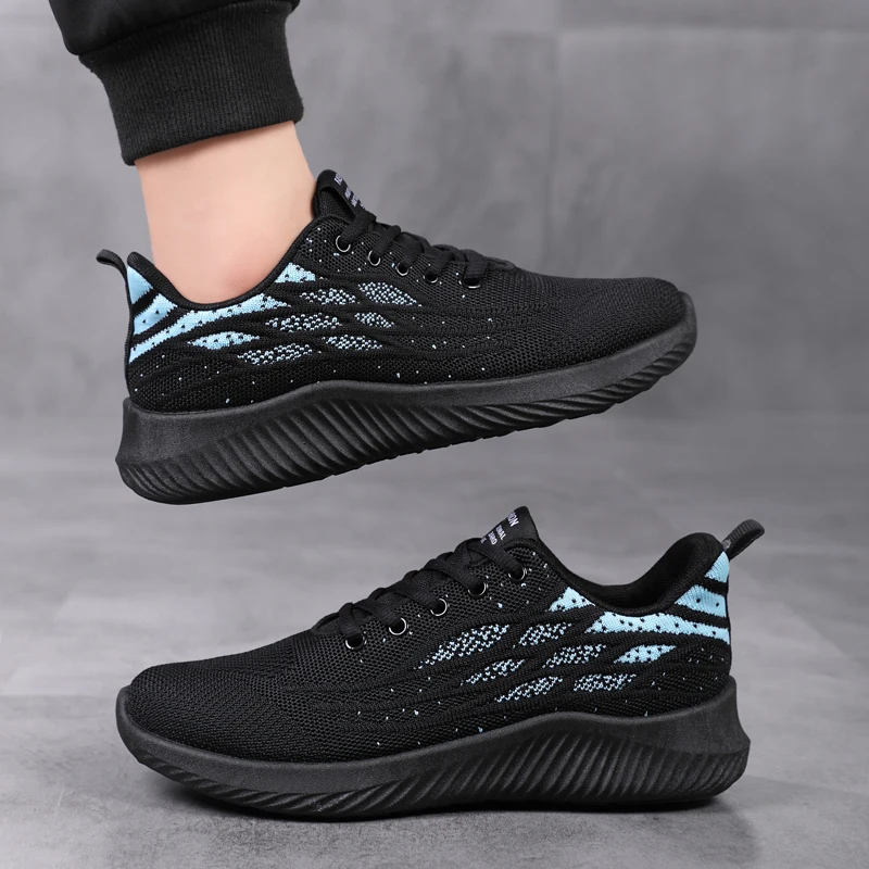 Tenis Masculino High Quality Men Shoes Sneakers Black Breathable Lightweight Casual Shoe Lace-up Mesh Walking Sneakers Male 2022
Tenis Masculino High Quality Men Shoes Sneakers Black Breathable Lightweight Casual Shoe Lace-up Mesh Walking Sneakers Male 2022