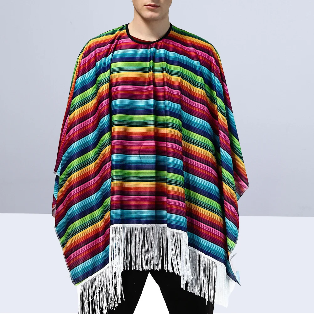 Cloak Man Men Apparel Mexican Fancy Dress Kids Halloween Party Prop Mexico Clothes
Cloak Man Men Apparel Mexican Fancy Dress Kids Halloween Party Prop Mexico Clothes