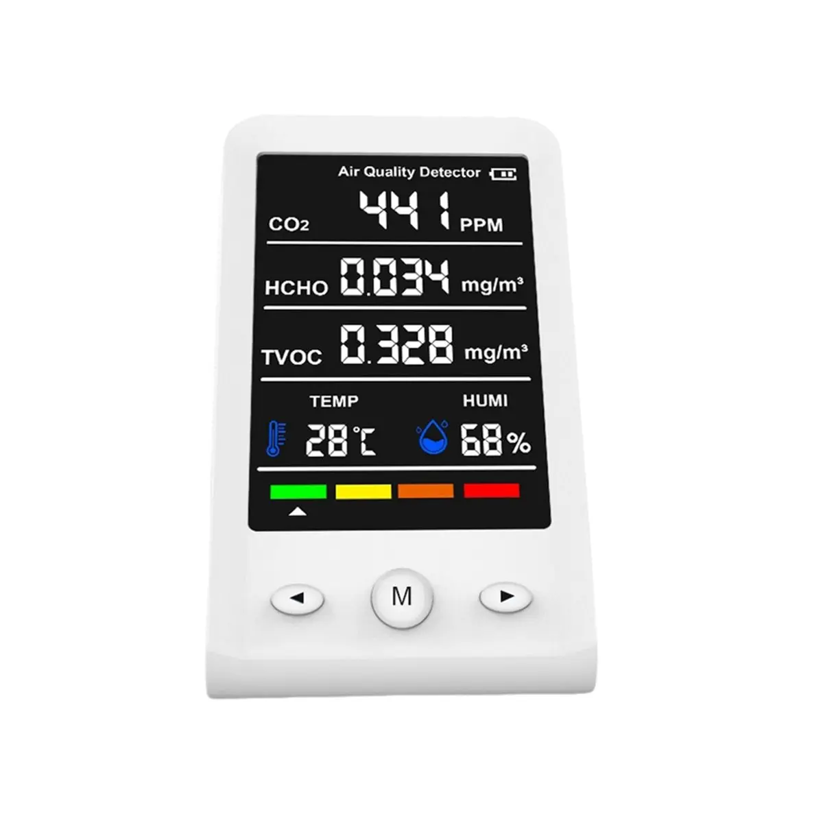 【TODAY-BUY】~@ Multifunctional Indoor Air Auality Meter for New Car New House, Formaldehyde Odor Test Carbon Dioxide Detector
【TODAY-BUY】~@ Multifunctional Indoor Air Auality Meter for New Car New House, Formaldehyde Odor Test Carbon Dioxide Detector