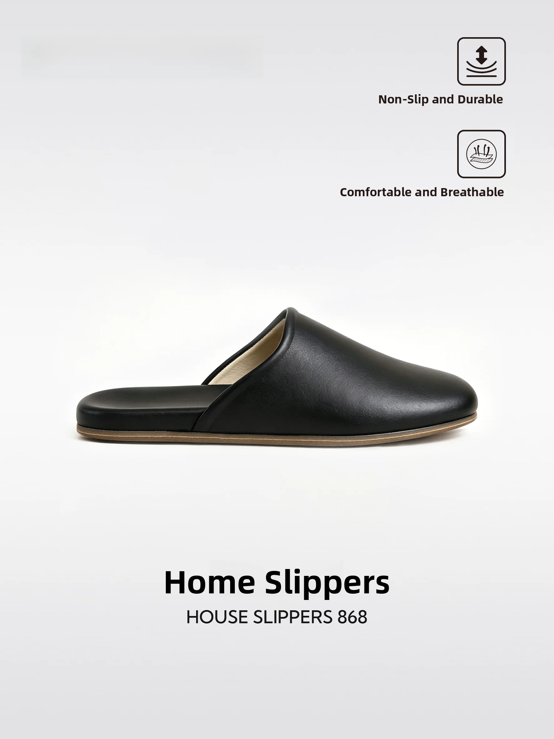 Leather Slippers Indoor Home Use Anti-Slip Wooden Floor Silent Genuine Leather Slippers for Men And Women Spring Autumn Season
Leather Slippers Indoor Home Use Anti-Slip Wooden Floor Silent Genuine Leather Slippers for Men And Women Spring Autumn Season