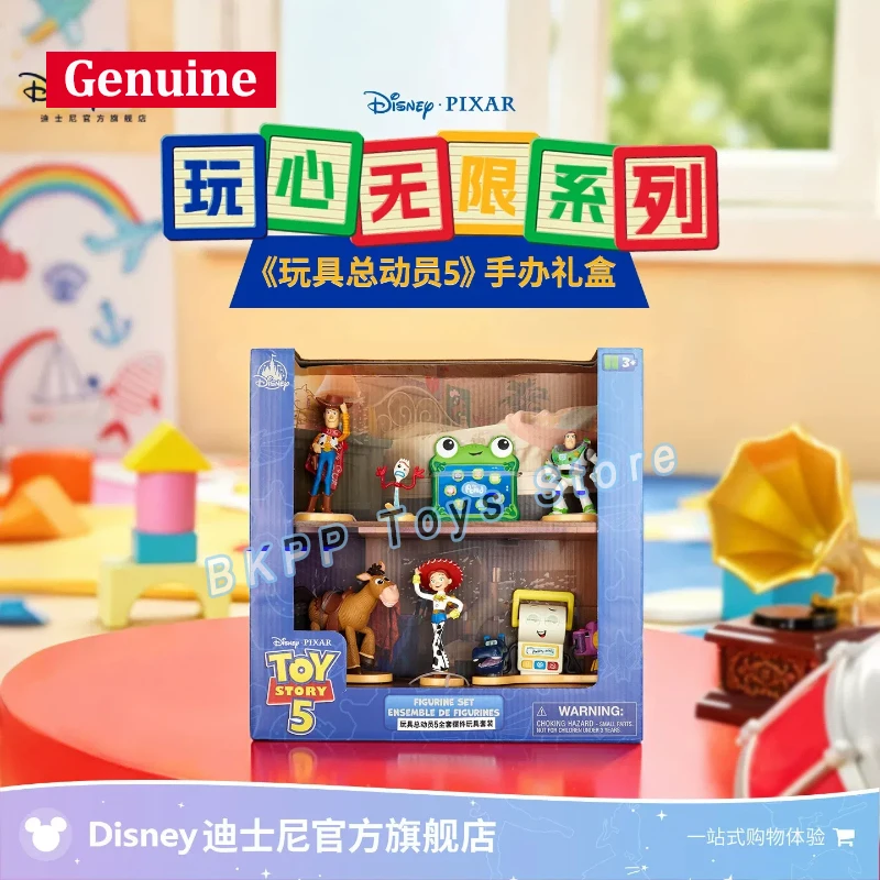 Disney Pixar Toy Story 5 Action Figure Gift Box Buzz Lightyear Woody Collectible Figurines Desktop Ornament Birthday Gift
Disney Pixar Toy Story 5 Action Figure Gift Box Buzz Lightyear Woody Collectible Figurines Desktop Ornament Birthday Gift