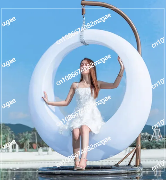 Swing, outdoor courtyard, indoor and outdoor luminous hanging chair, rocking chair, clock in luminous moon swing
Swing, outdoor courtyard, indoor and outdoor luminous hanging chair, rocking chair, clock in luminous moon swing