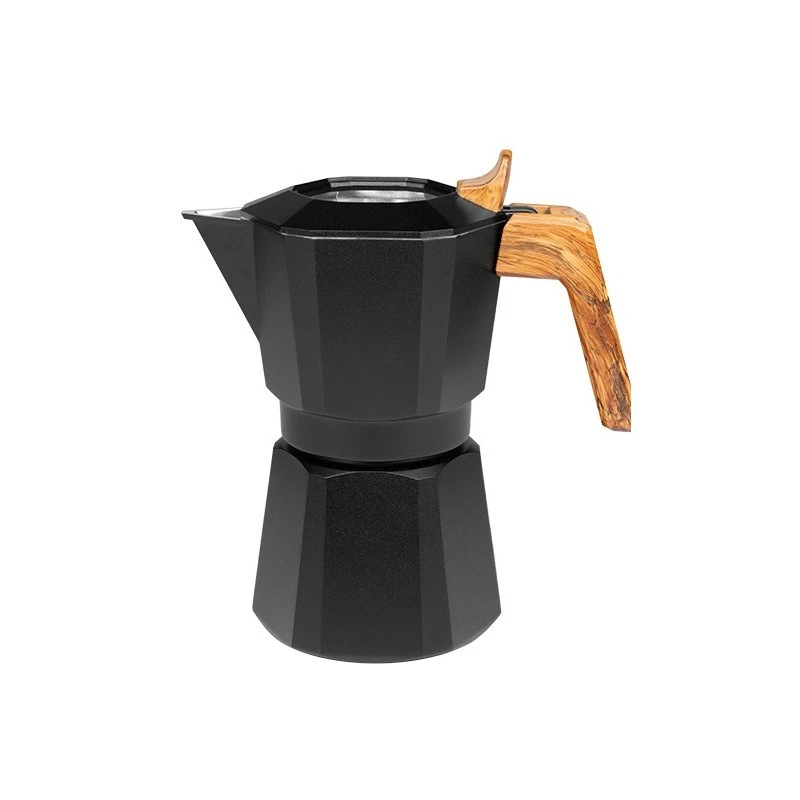 Black Hawk Double Valve Mocha Pot Coffee Pot Brewing Coffee, Double Valve Hand Pot Concentrated Extraction Italian
Black Hawk Double Valve Mocha Pot Coffee Pot Brewing Coffee, Double Valve Hand Pot Concentrated Extraction Italian