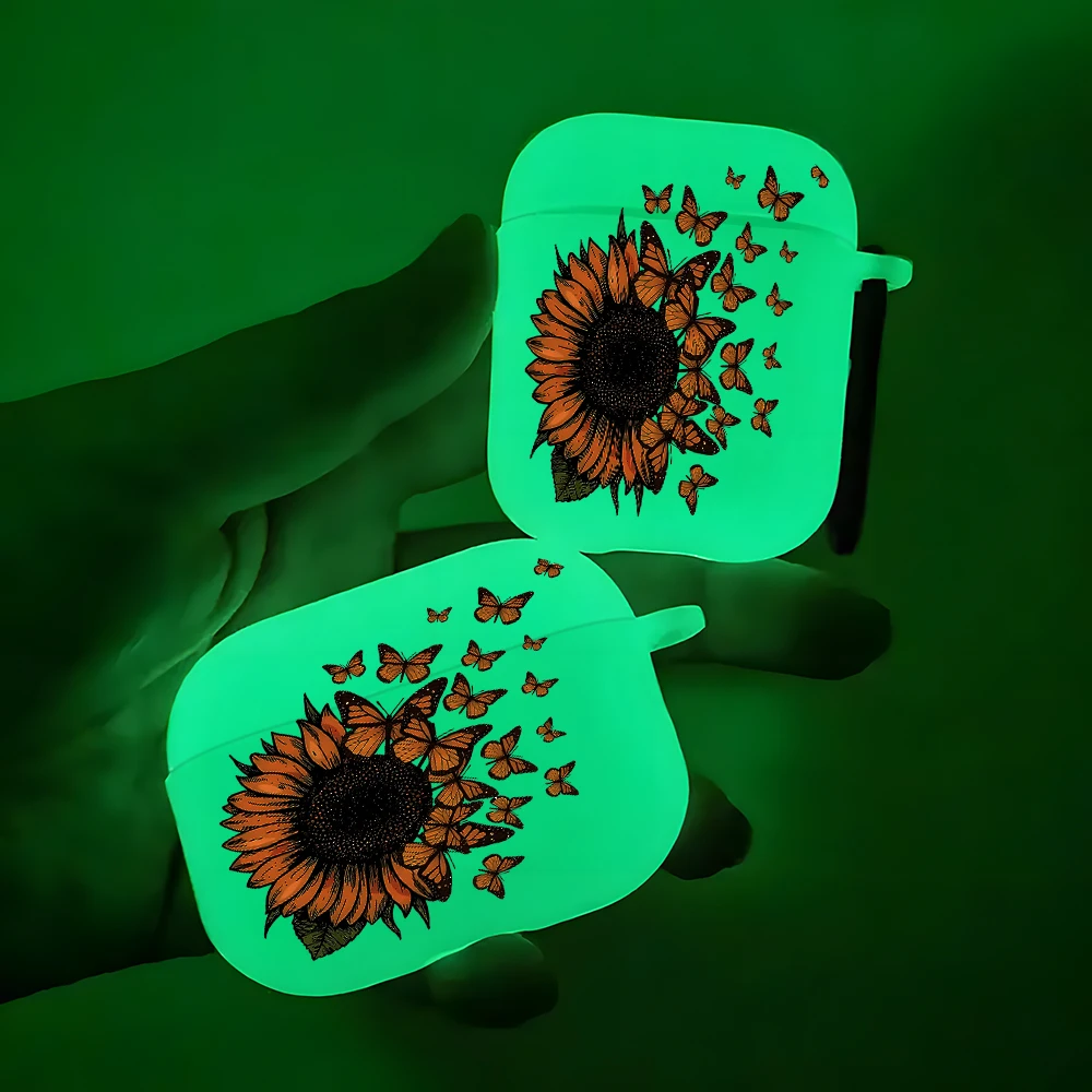 Sunflower Night Light Luminous Silicone Earbuds Case for AirPods Pro2/Pro3/Pro Earphone Case For AirPods 4/3/2/1 Soft Cover
Sunflower Night Light Luminous Silicone Earbuds Case for AirPods Pro2/Pro3/Pro Earphone Case For AirPods 4/3/2/1 Soft Cover