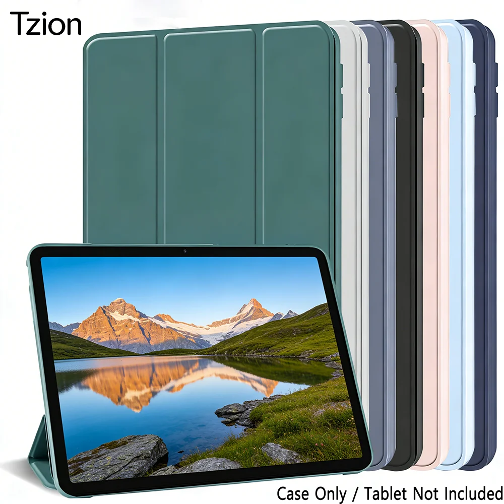 Case for iPad 9.7 5th/6th, for iPad Air 1 2 9.7 inch, Slim Stand Soft Back Shell Smart Cover, Tri-Fold Folio & Auto Wake / Sleep
Case for iPad 9.7 5th/6th, for iPad Air 1 2 9.7 inch, Slim Stand Soft Back Shell Smart Cover, Tri-Fold Folio & Auto Wake / Sleep