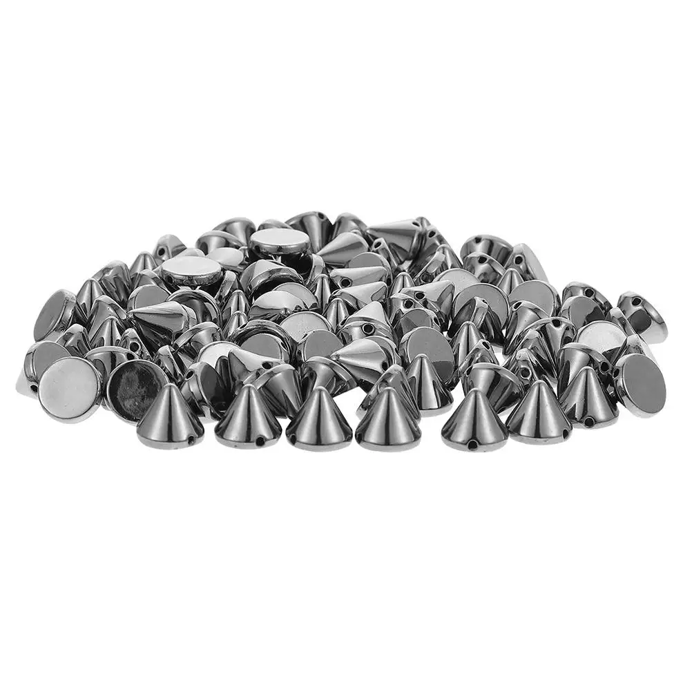 300 Pcs Punk Style Rivets Wooden DIY Spacer Beads Studs Copper Coated Spikes Garment Clothes Denim Shoes Decor
300 Pcs Punk Style Rivets Wooden DIY Spacer Beads Studs Copper Coated Spikes Garment Clothes Denim Shoes Decor