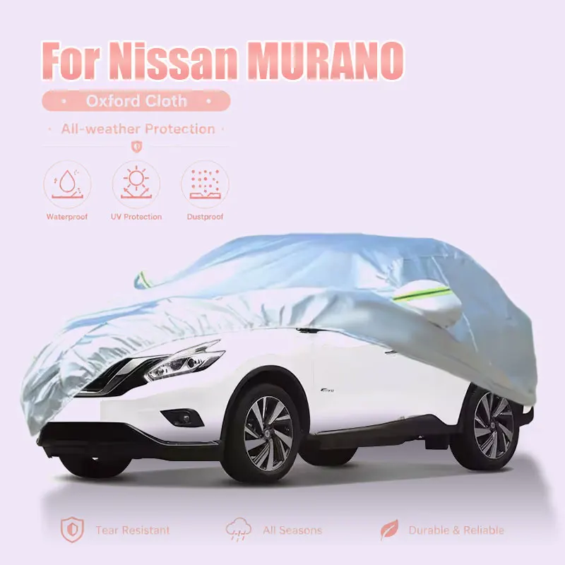 For Nissan MURANO Full Car Cover Reflective Strips Waterproof Snowproof Dustproof UV Protection Exterior Accessories
For Nissan MURANO Full Car Cover Reflective Strips Waterproof Snowproof Dustproof UV Protection Exterior Accessories