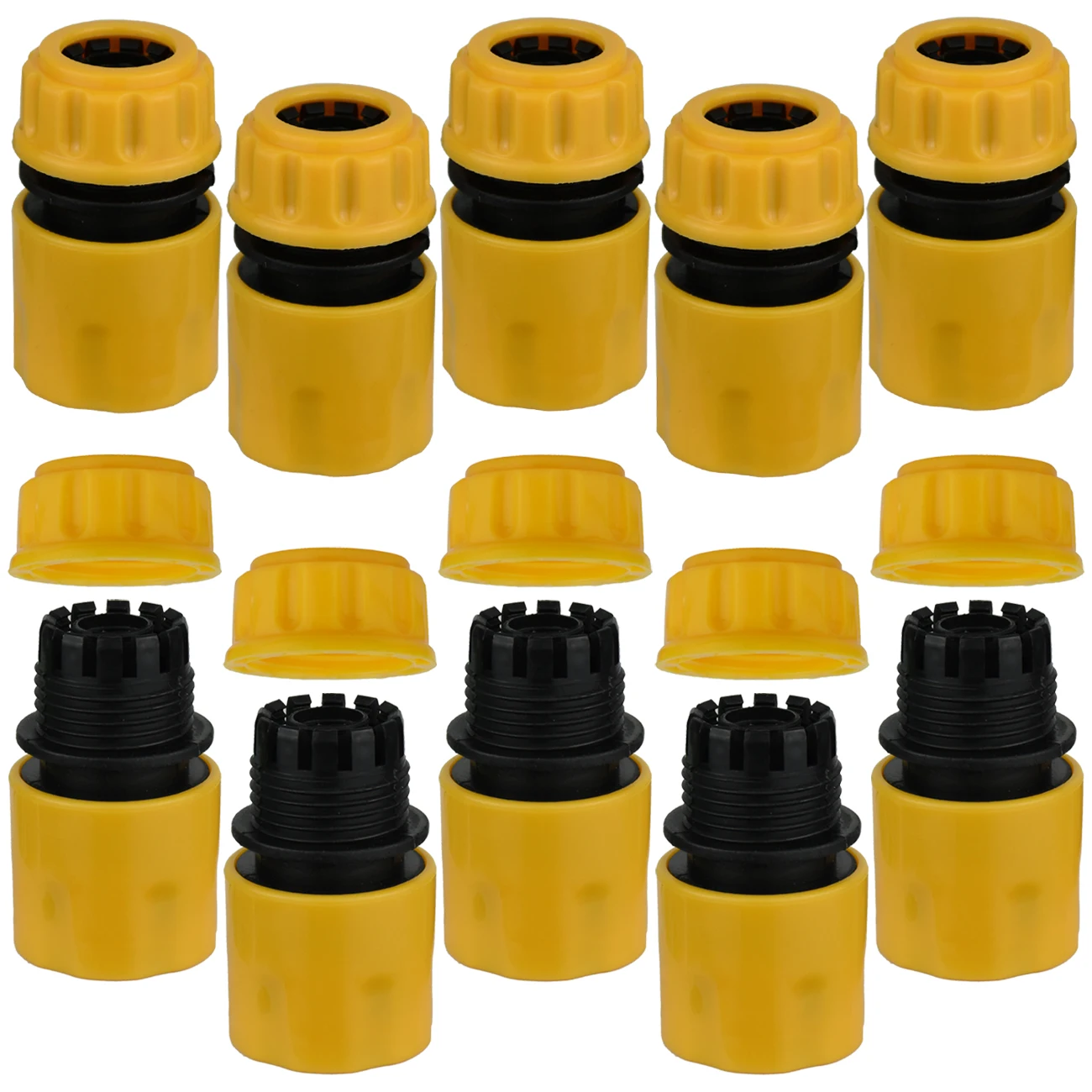 KESLA 1/2inch Hose Garden Tap Water Hose Pipe 16mm Quick Connector Fitting w/ 1/2''&3/4'' Adapter Repair Watering Greenhouse
KESLA 1/2inch Hose Garden Tap Water Hose Pipe 16mm Quick Connector Fitting w/ 1/2''&3/4'' Adapter Repair Watering Greenhouse