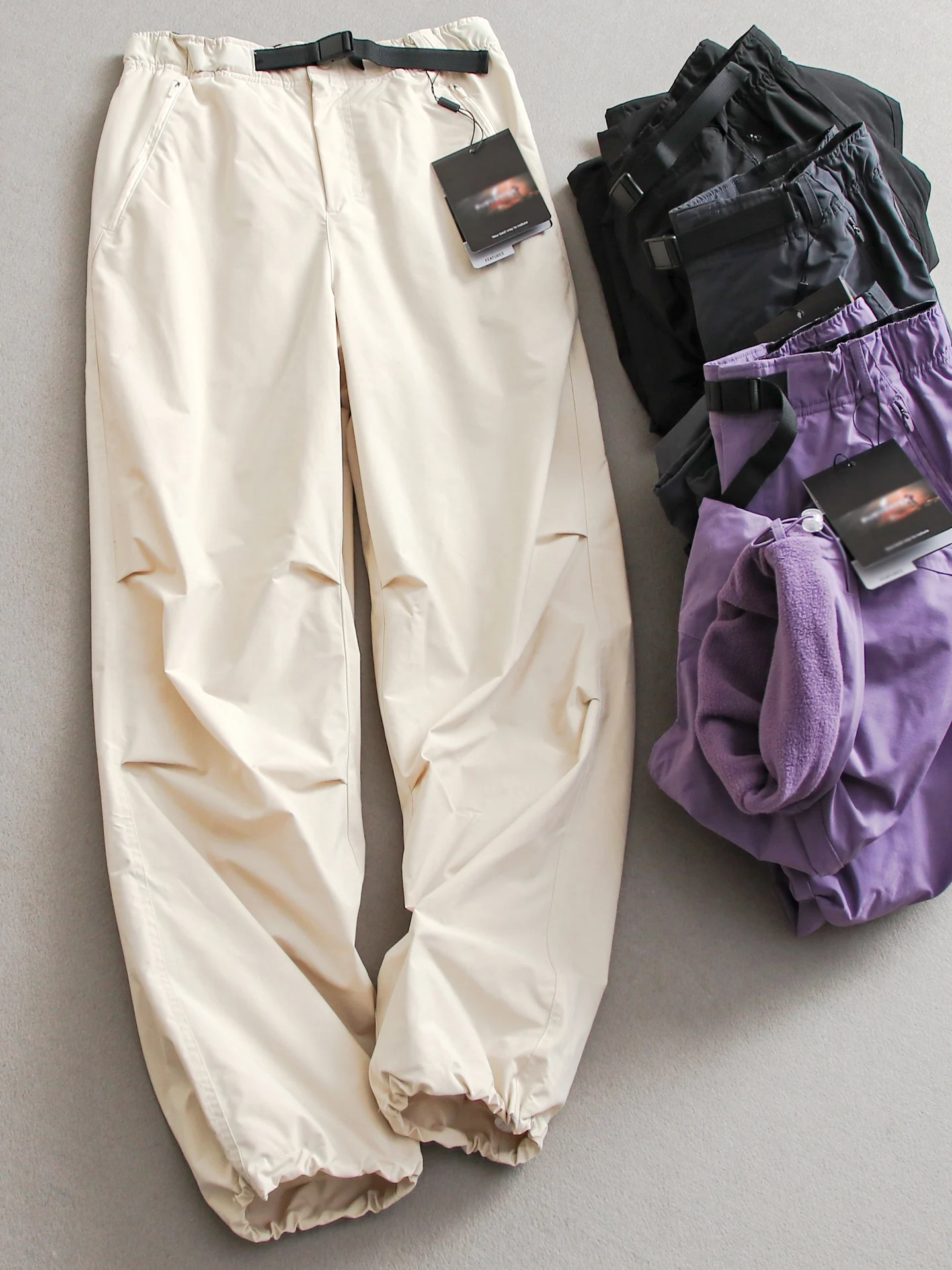 Waterproof Fleece Lined Thick Outdoor Wide Leg Pants Casual Women's Loose Trousers N877 High Waist Zipper Closure Straight Cut
Waterproof Fleece Lined Thick Outdoor Wide Leg Pants Casual Women's Loose Trousers N877 High Waist Zipper Closure Straight Cut