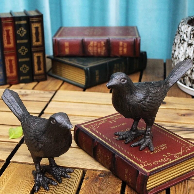 Vintage Room Decor Wrought Iron Birds Figurine Rustic Home Cast Iron Birds Decor Creative Country Style Farmhouse Table Decor
Vintage Room Decor Wrought Iron Birds Figurine Rustic Home Cast Iron Birds Decor Creative Country Style Farmhouse Table Decor