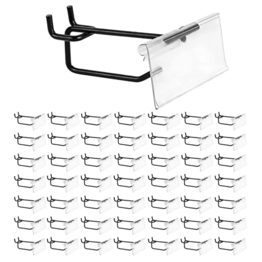 Heavy Duty " Pegboard Double-Bar Hooks 50-Pack
Heavy Duty " Pegboard Double-Bar Hooks 50-Pack