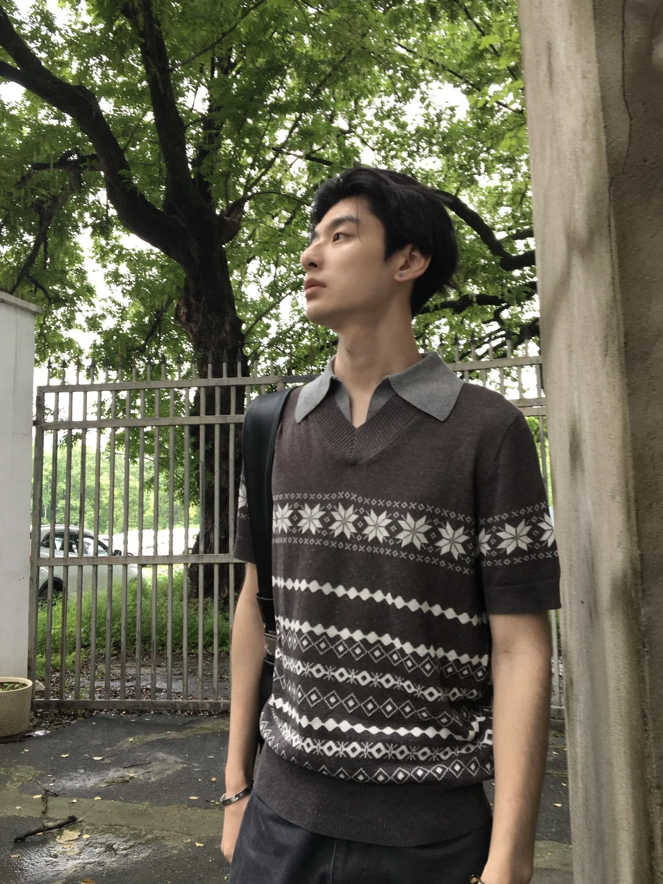 Casual Knitted Short Sleeve Fake Two-Piece Owl Collar Men's Summer Shirt Breathable Skin-Friendly Versatile Wide Fit Couple's...
Casual Knitted Short Sleeve Fake Two-Piece Owl Collar Men's Summer Shirt Breathable Skin-Friendly Versatile Wide Fit Couple's...