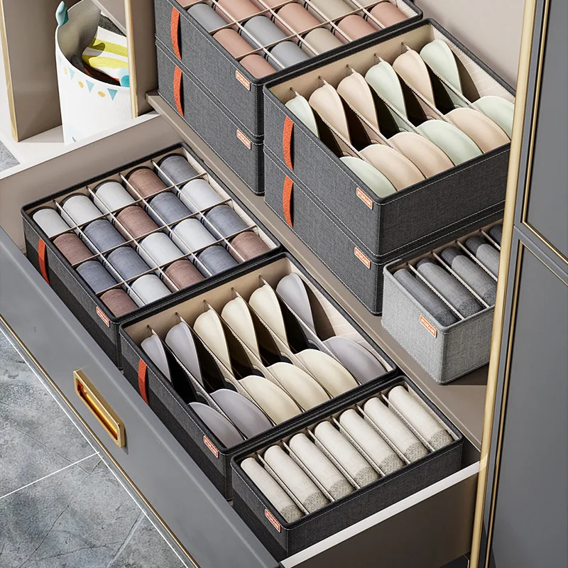 Underwear Drawer Organizer Socks Bra Clothing Storage Box Multifunctional Sorting Trousers Socks Clothes Box Closet Organizer
Underwear Drawer Organizer Socks Bra Clothing Storage Box Multifunctional Sorting Trousers Socks Clothes Box Closet Organizer