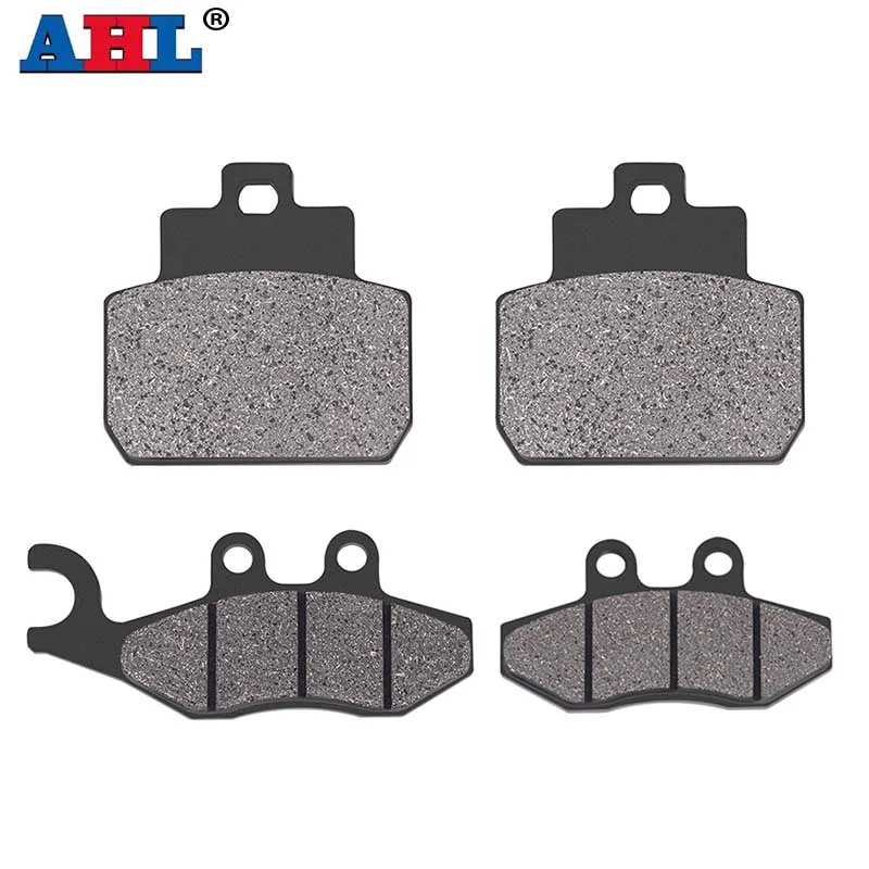 AHL Motorcycle Semi-Organic Metal Front & Rear Brake Pads For PIAGGIO X9 X8 125 2004-2006 ie 150 Street 2007 250 ie 2005-2007
AHL Motorcycle Semi-Organic Metal Front & Rear Brake Pads For PIAGGIO X9 X8 125 2004-2006 ie 150 Street 2007 250 ie 2005-2007
