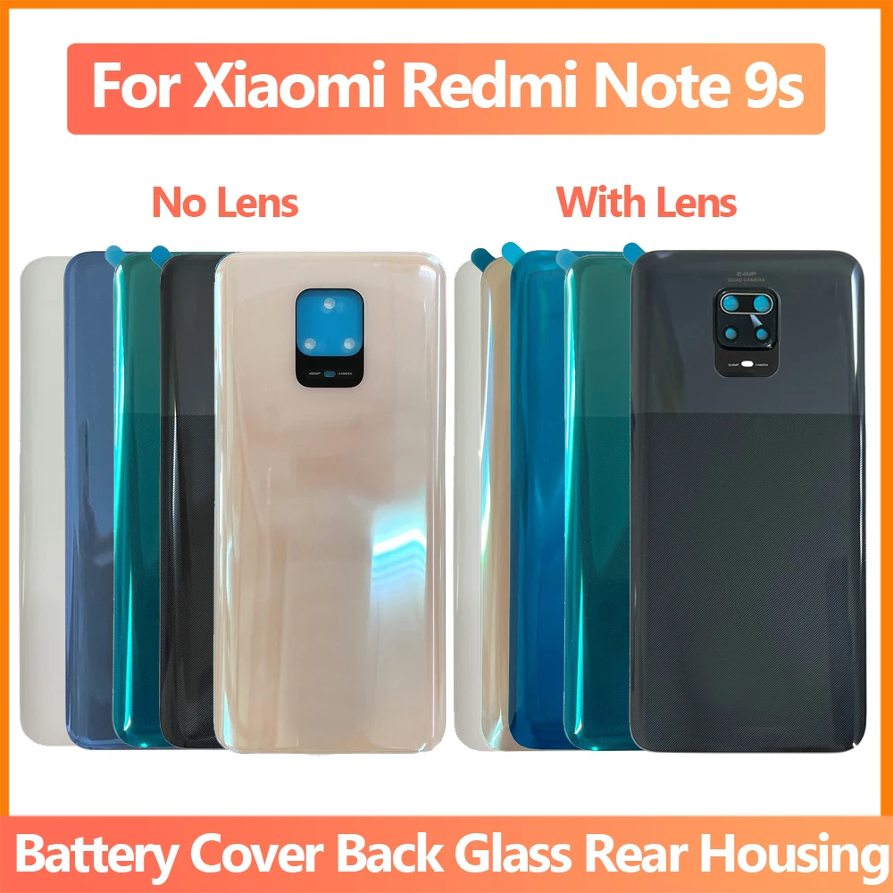 Tested New For Xiaomi Redmi Note 9s Battery Cover Back Glass Panel Rear Housing case For Xiaomi Redmi Note 9s Battery Cover
Tested New For Xiaomi Redmi Note 9s Battery Cover Back Glass Panel Rear Housing case For Xiaomi Redmi Note 9s Battery Cover