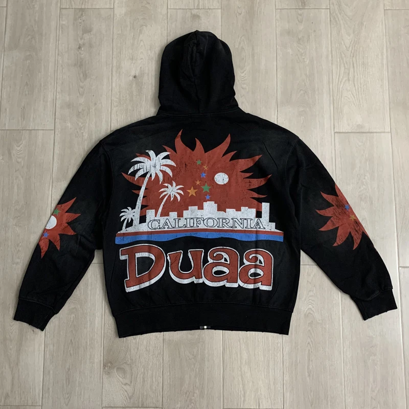 2026 Men's Women's High Street Streetwear Letter Printed DUAA Hooded Sweatshirt American Style New High Quality Duaa Sweatshirt
2026 Men's Women's High Street Streetwear Letter Printed DUAA Hooded Sweatshirt American Style New High Quality Duaa Sweatshirt
