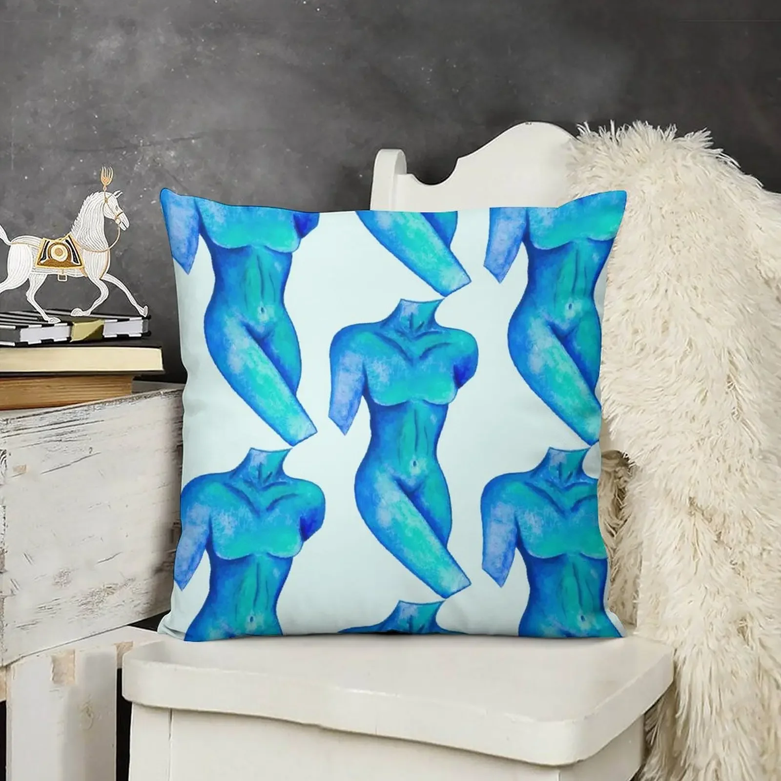Bright blue body art in watercolour Throw Pillow Decorative pillow case pillowcases for sofa cushions pillow
Bright blue body art in watercolour Throw Pillow Decorative pillow case pillowcases for sofa cushions pillow
