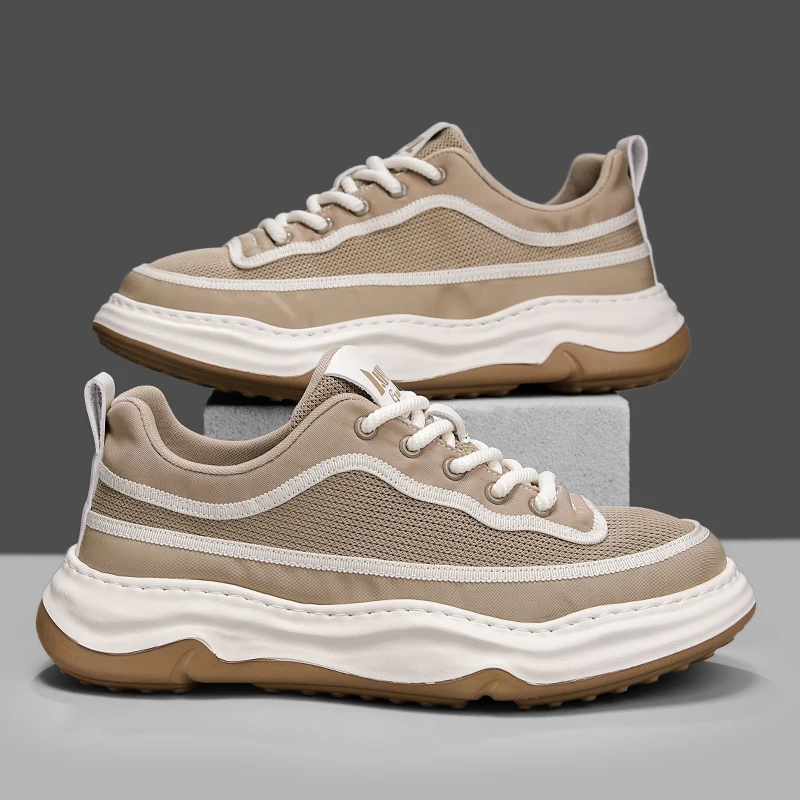 2026 New Men Mesh Thick Sole Lightweight Sports Sneakers Breathable Comfort Non Slip Outdoor Daily Walking Casual Footwear
2026 New Men Mesh Thick Sole Lightweight Sports Sneakers Breathable Comfort Non Slip Outdoor Daily Walking Casual Footwear