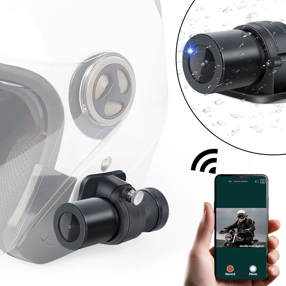 VSYS WiFi Шлем Камера HD 1080P 150 ° Широкоугольный объектив Интеллектуальное обнаружение вибрации включения/выключения питания, чат ночного видения Starlight
VSYS WiFi Шлем Камера HD 1080P 150 ° Широкоугольный объектив Интеллектуальное обнаружение вибрации включения/выключения питания, чат ночного видения Starlight