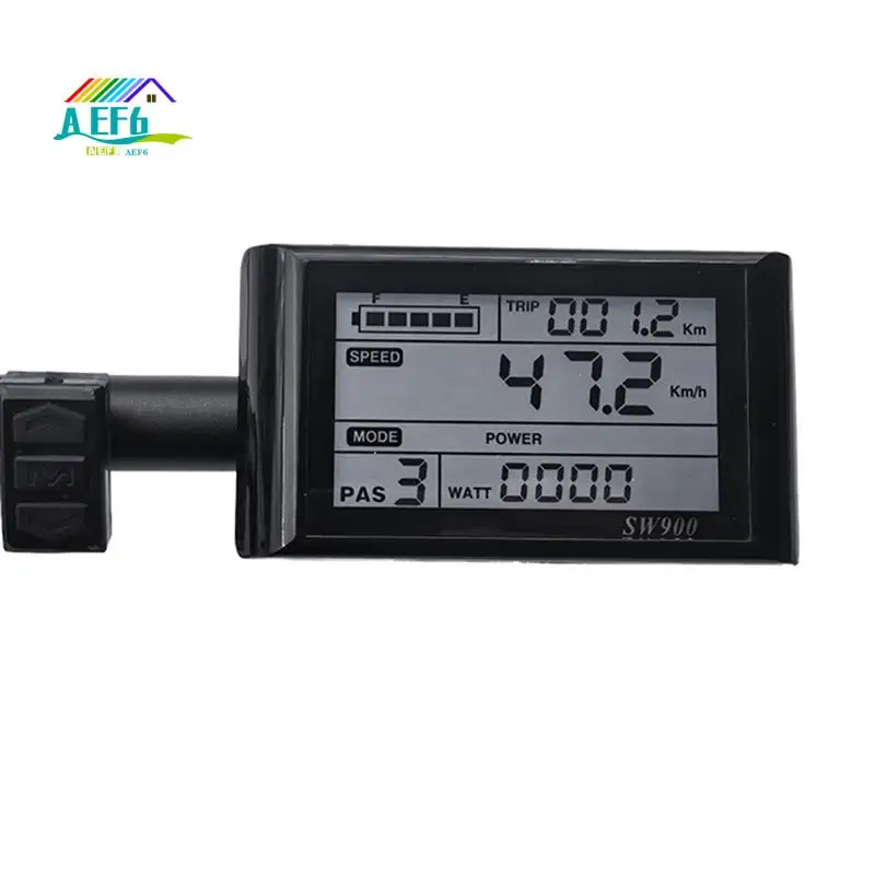 AEF6-24V-60V SW900 6-контактный дисплей, водонепроницаемый разъем, модификация, электрический велосипед, ЖК-дисплей, измеритель для электрического скутера
AEF6-24V-60V SW900 6-контактный дисплей, водонепроницаемый разъем, модификация, электрический велосипед, ЖК-дисплей, измеритель для электрического скутера