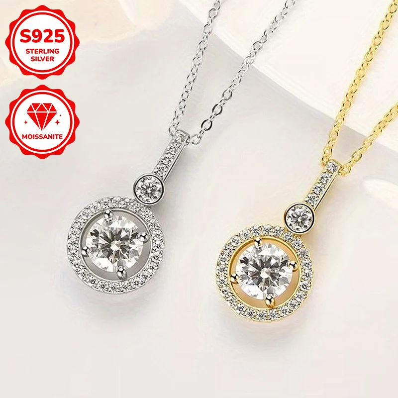 1pc 1Carat This S925 Sterling Silver Lollipop Moissanite Pendant Necklace Is Elegant and Stylish, Making It An Ideal Gift.
1pc 1Carat This S925 Sterling Silver Lollipop Moissanite Pendant Necklace Is Elegant and Stylish, Making It An Ideal Gift.