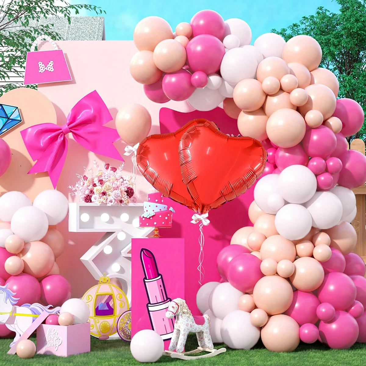112 pcs 5,10,18 inch latex balloon arch kit multiple colors party decoration balloons,used to decorate bridal showers,birthdays
112 pcs 5,10,18 inch latex balloon arch kit multiple colors party decoration balloons,used to decorate bridal showers,birthdays