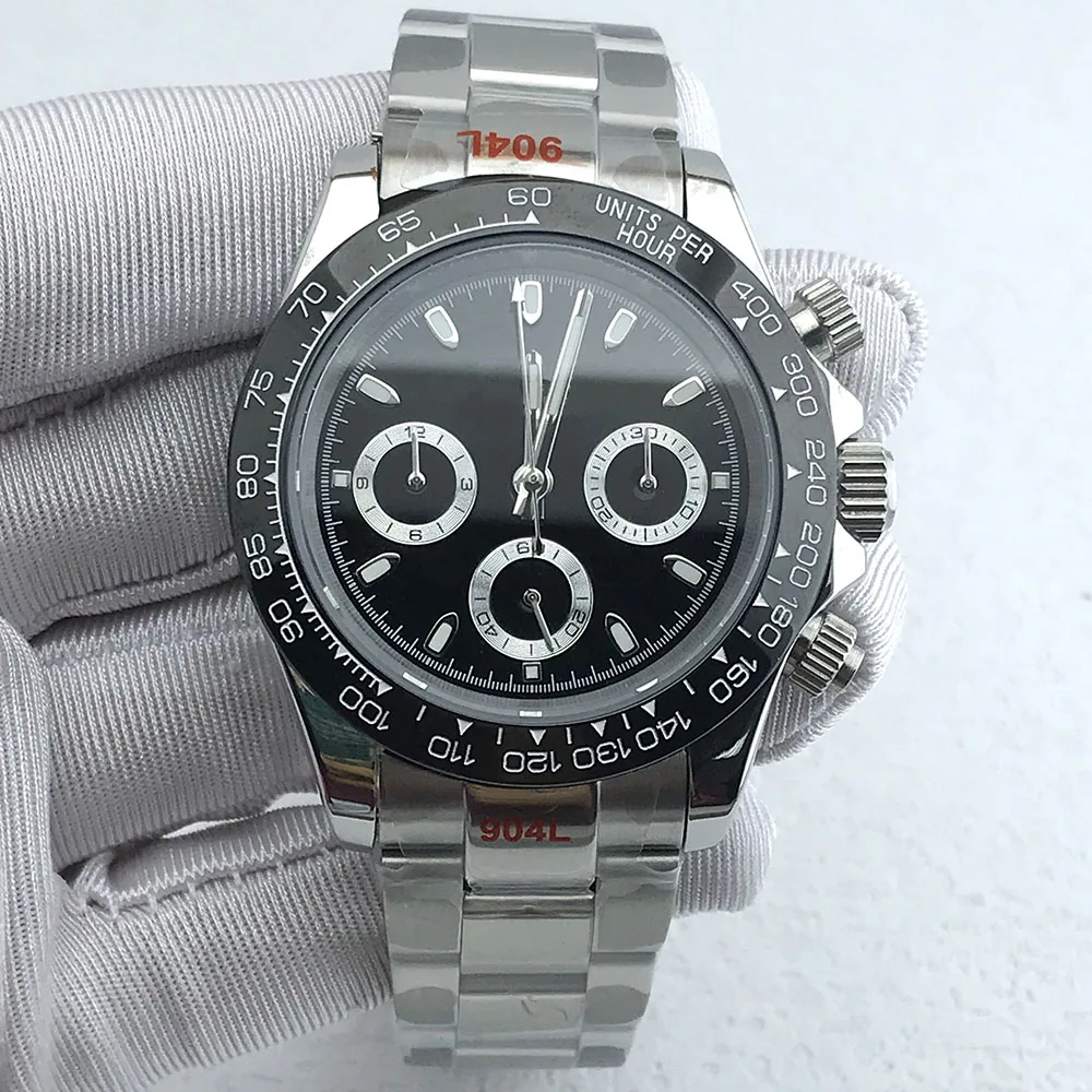 VK63 watch men's chronograph quartz movement stainless steel men's watch custom logo sapphire glass VK63 movement watch
VK63 watch men's chronograph quartz movement stainless steel men's watch custom logo sapphire glass VK63 movement watch