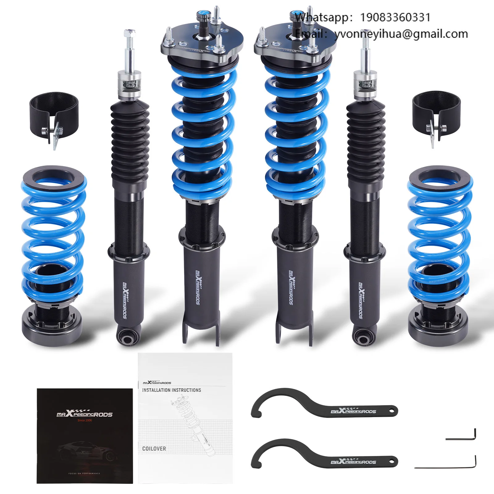 MaXpeedingrods Racing Coilover Kit For Mercedes-Benz E-Class E320 E350 Sedan RWD W211 2003-2009
MaXpeedingrods Racing Coilover Kit For Mercedes-Benz E-Class E320 E350 Sedan RWD W211 2003-2009