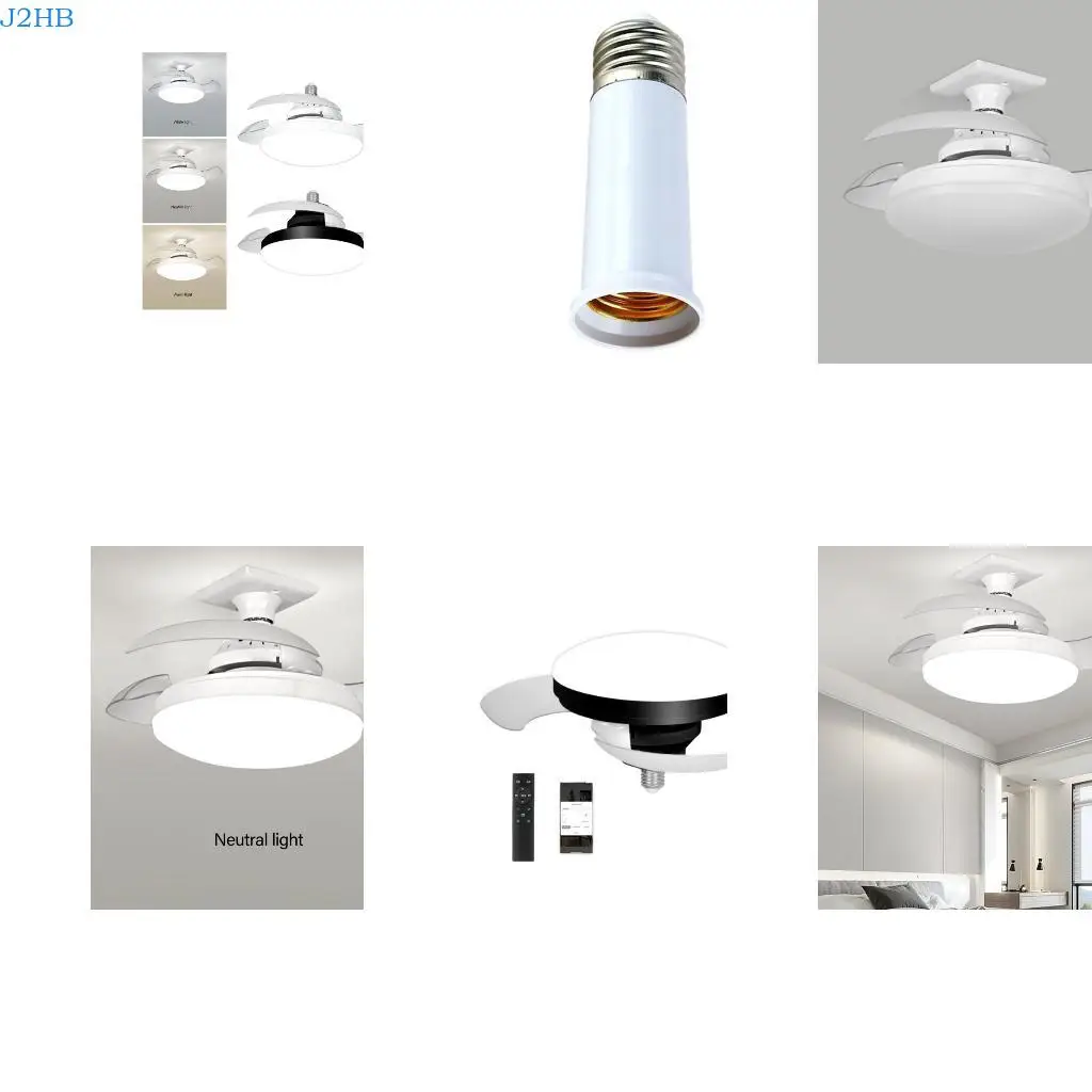 J2HB E27 Socket Ceiling Fan Light with LED Light Ceiling Fan Lamp 48W Ceiling Light
J2HB E27 Socket Ceiling Fan Light with LED Light Ceiling Fan Lamp 48W Ceiling Light