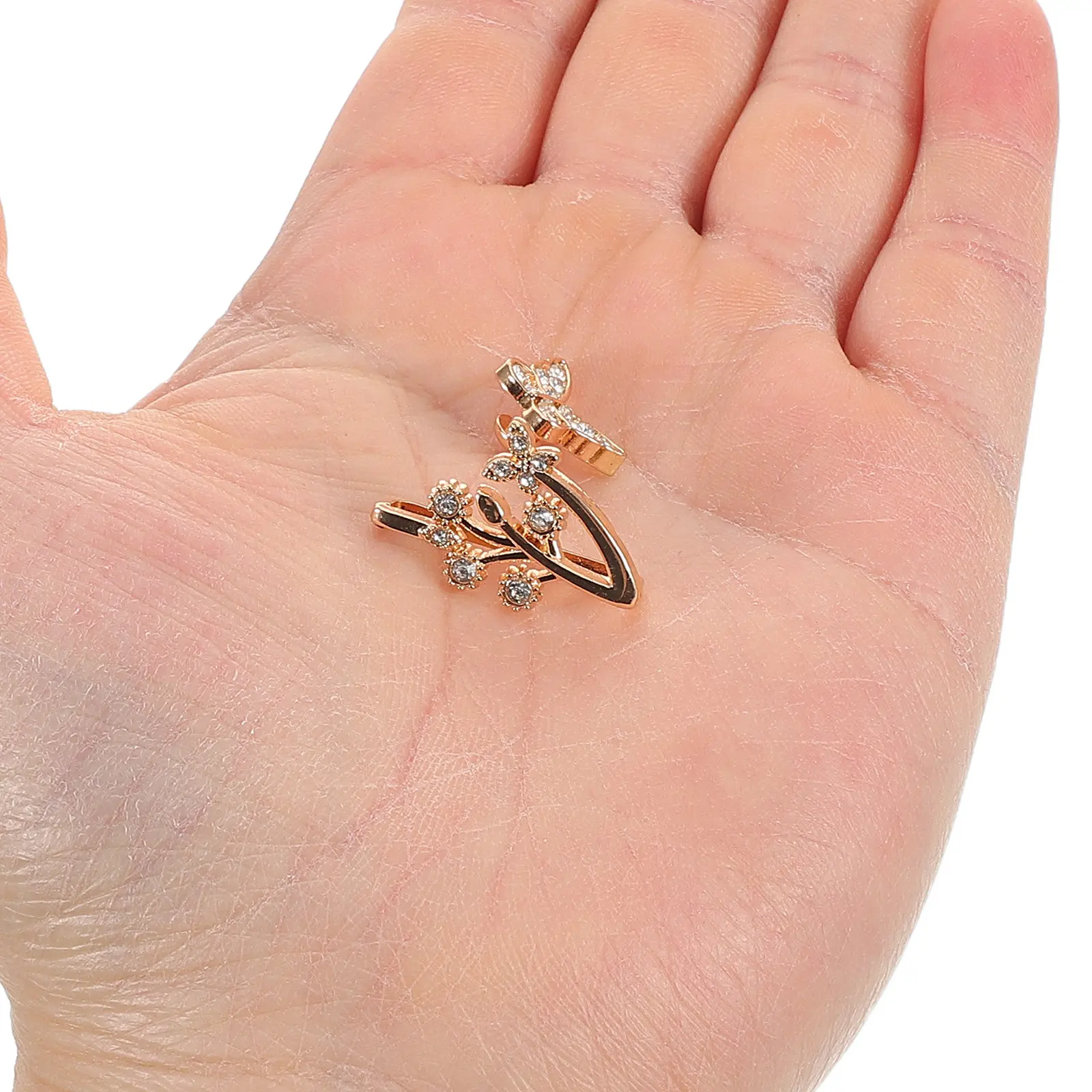 Набор декоративных колец для ремешка часов: стразы, подвеска-бабочка, элегантные украшения из сплава для женских часов
Набор декоративных колец для ремешка часов: стразы, подвеска-бабочка, элегантные украшения из сплава для женских часов