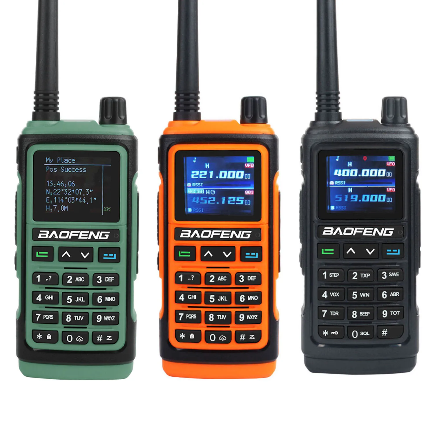 BAOFENG UV-17Pro GPS Air Band Walkie Talkie Six Bands Receive Tri-Bands Transmit Waterproof NoAA FM Freq Wireless Copy Radio
BAOFENG UV-17Pro GPS Air Band Walkie Talkie Six Bands Receive Tri-Bands Transmit Waterproof NoAA FM Freq Wireless Copy Radio