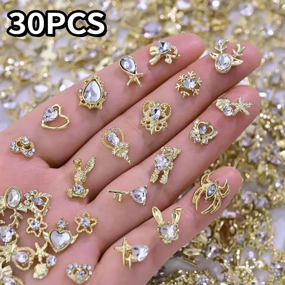 30PCS nail alloy jewelry randomly mixed
30PCS nail alloy jewelry randomly mixed