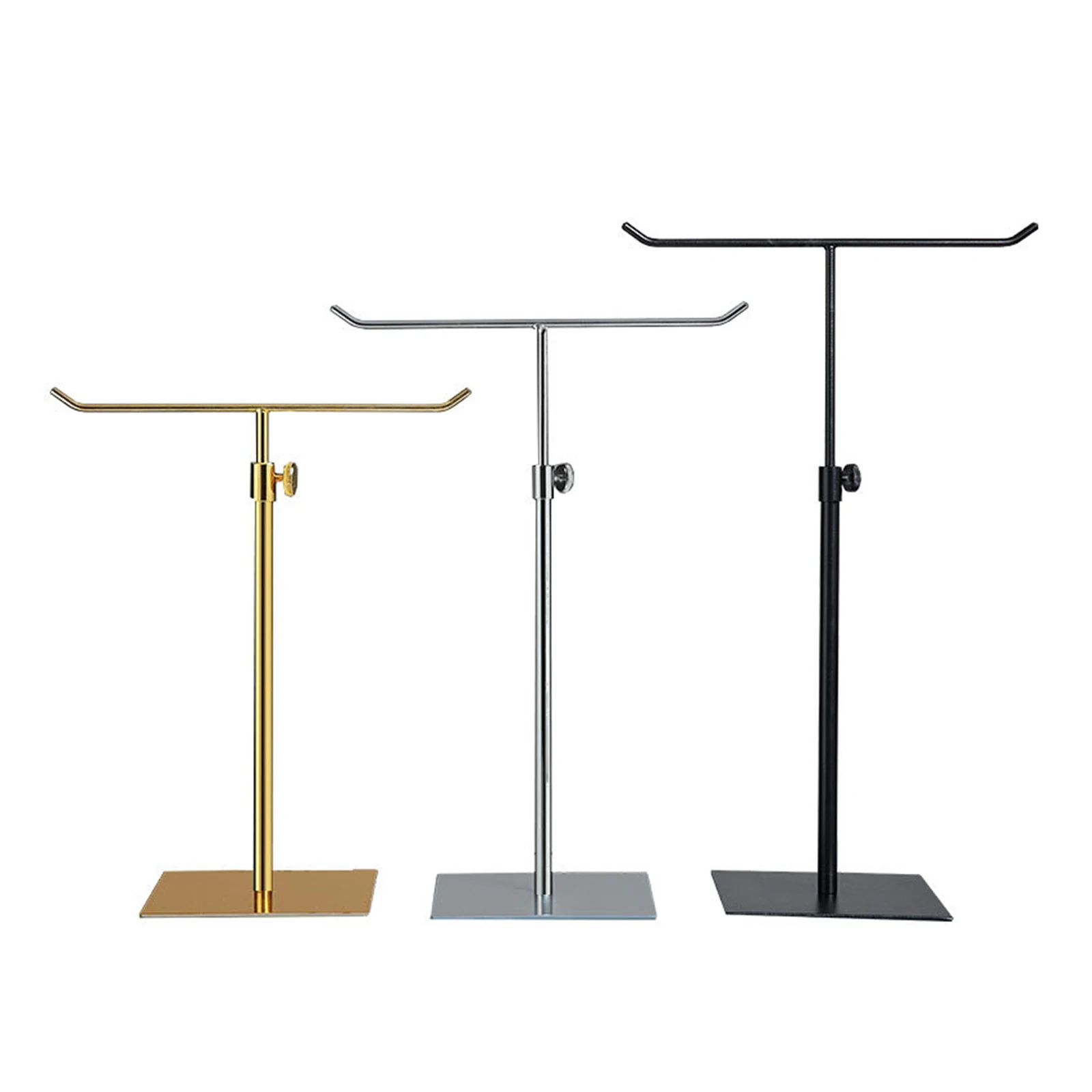 T Display Stand Stainless Steel Holder Durable Adjustable ,Scarf Silk Storage for Necklace
T Display Stand Stainless Steel Holder Durable Adjustable ,Scarf Silk Storage for Necklace