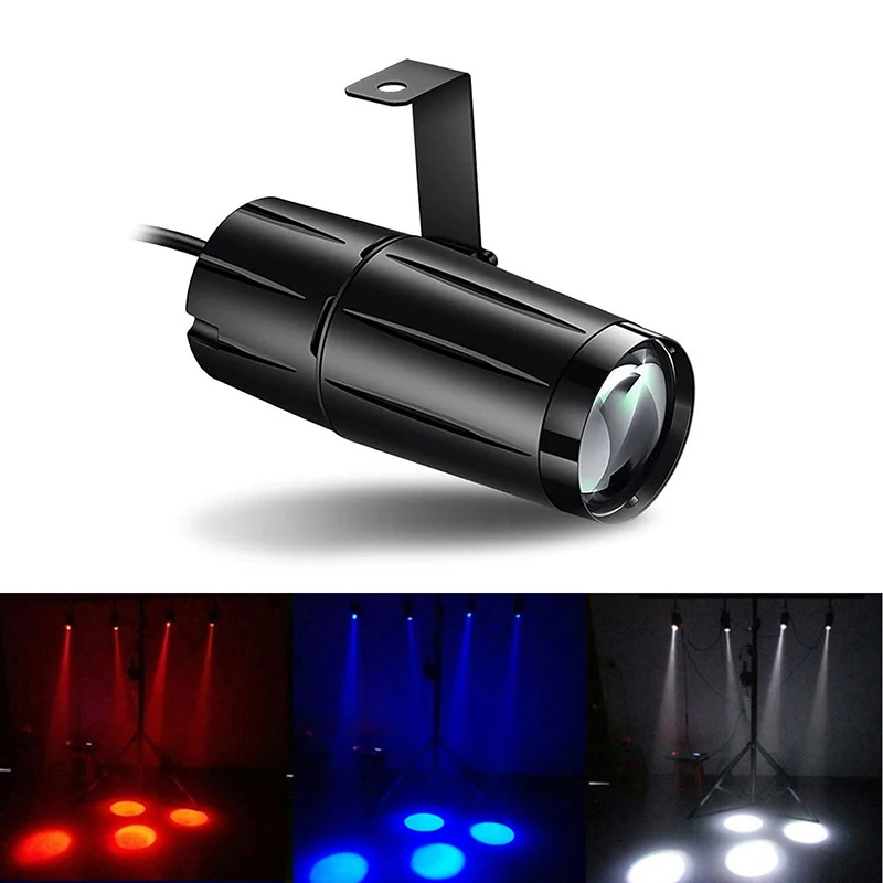 5W LED White Beam Pinspot Light Spotlight Super Bright Lamp Balls Projector DJ Disco Effect DMX Stage Lighting Cool For KTV DJ
5W LED White Beam Pinspot Light Spotlight Super Bright Lamp Balls Projector DJ Disco Effect DMX Stage Lighting Cool For KTV DJ