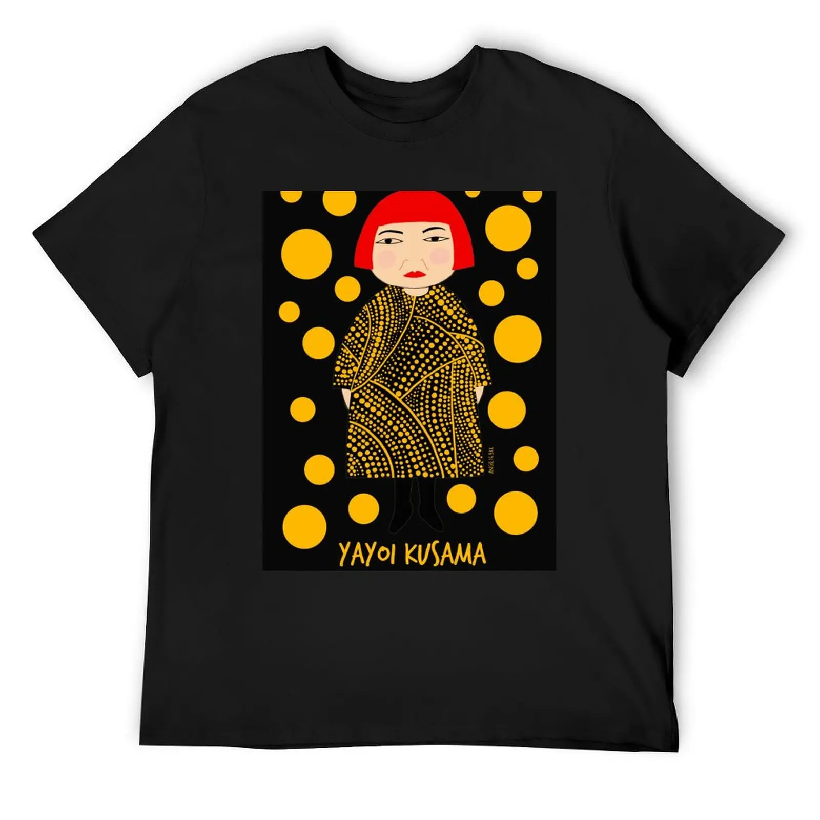 Yellow dots Yayoi Kusama inspired T-Shirt anime tshirt basketball graphic tees t shirt men
Yellow dots Yayoi Kusama inspired T-Shirt anime tshirt basketball graphic tees t shirt men