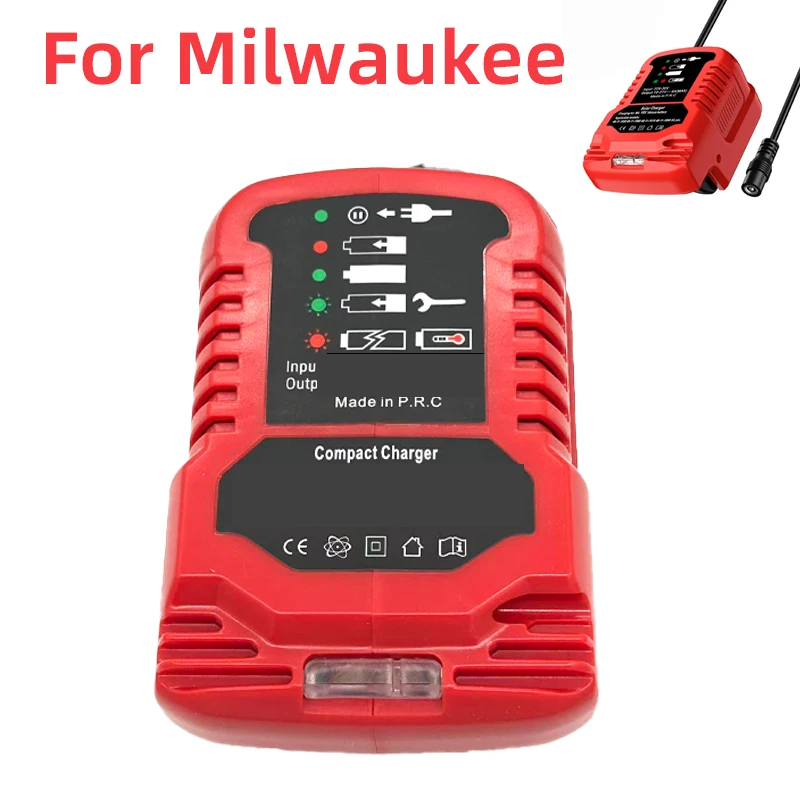 Portable Solar-powered Wireless Tool Battery Charger Compatible for Milwaukee 18V Li-ion Battery Suitable for Solar Panels
Portable Solar-powered Wireless Tool Battery Charger Compatible for Milwaukee 18V Li-ion Battery Suitable for Solar Panels